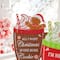 Glitzhome® 8" Christmas Gingerbread Man Mug Tabletop Décor Set